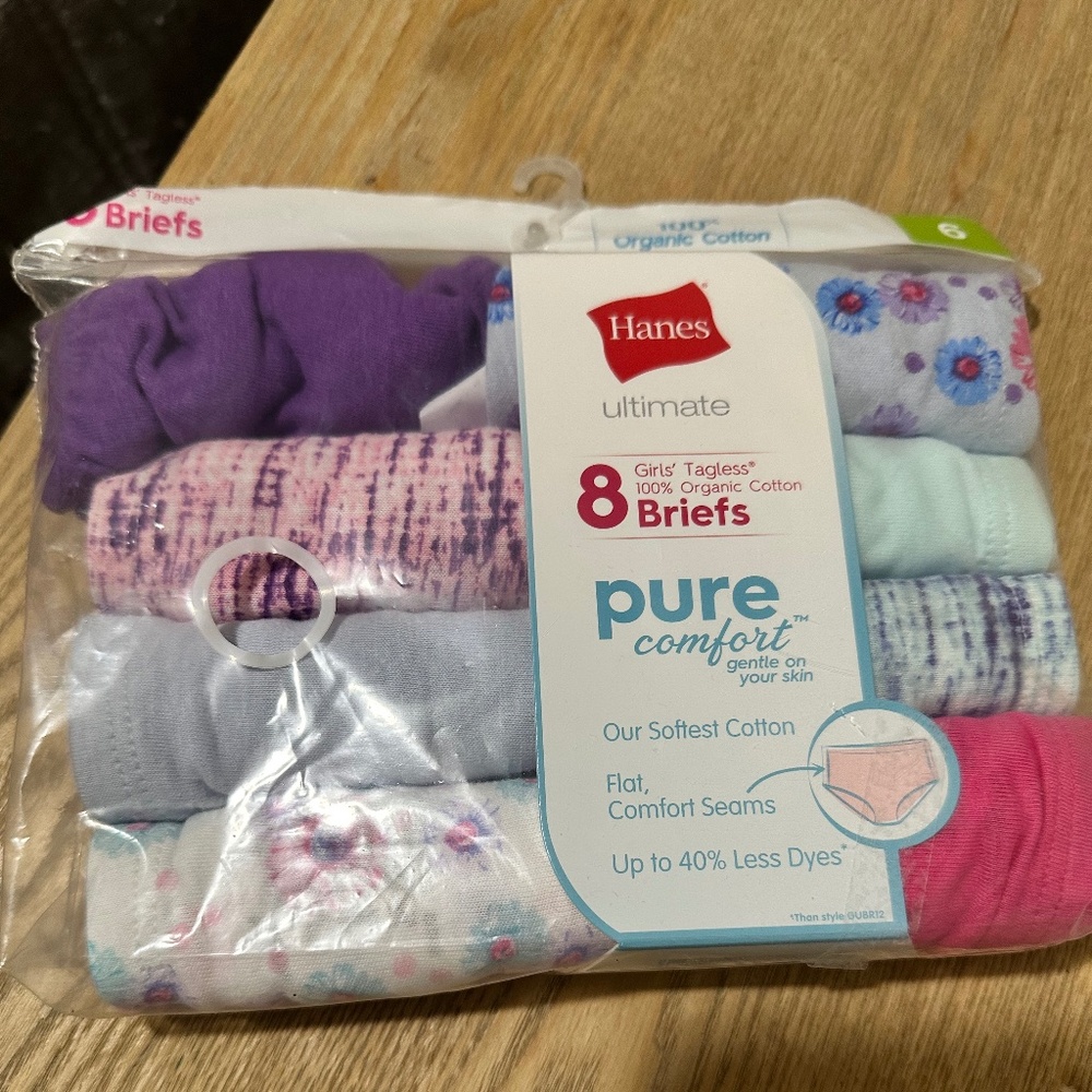 Hanes organic cotton briefs